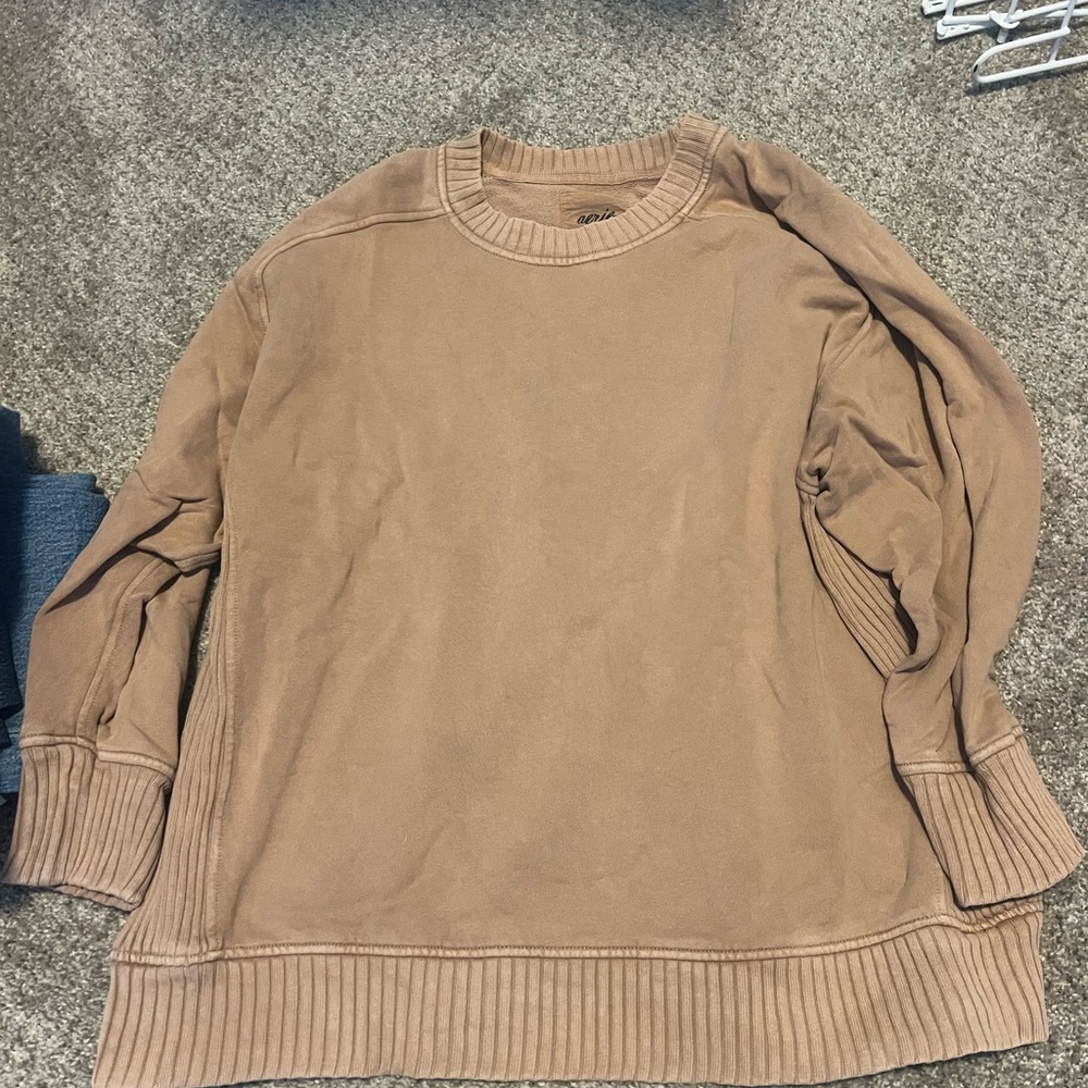 Tan Sweater Sweatshirt